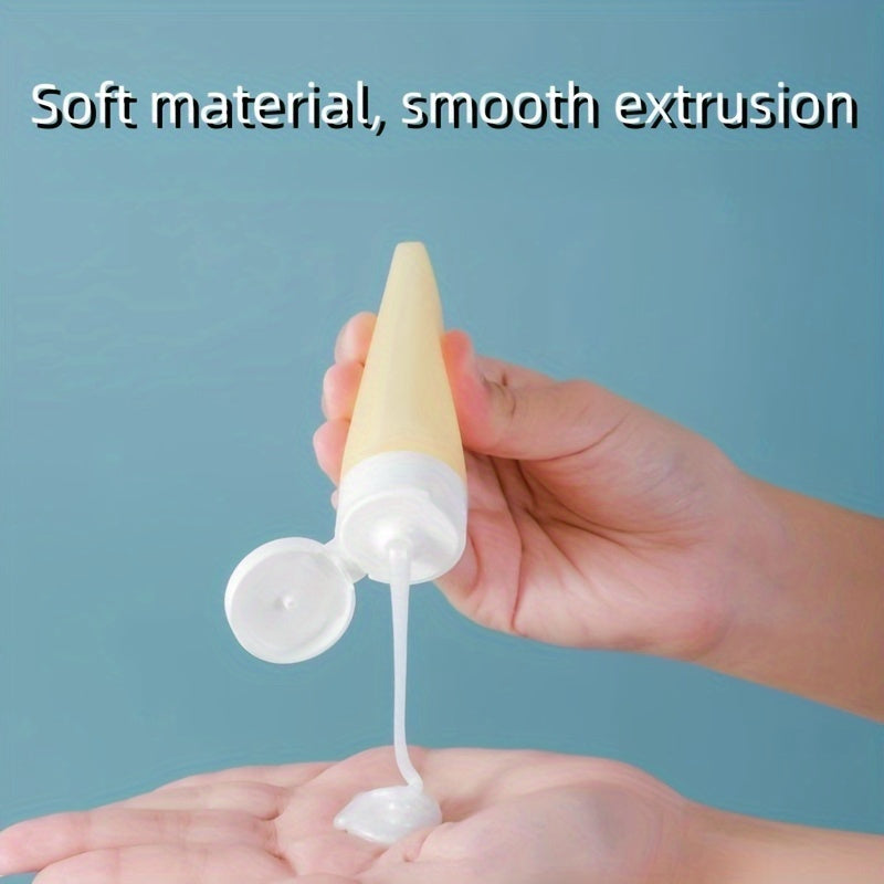 11-Piece Set of Refillable Travel-Sized Toiletry Containers with Storage Bag