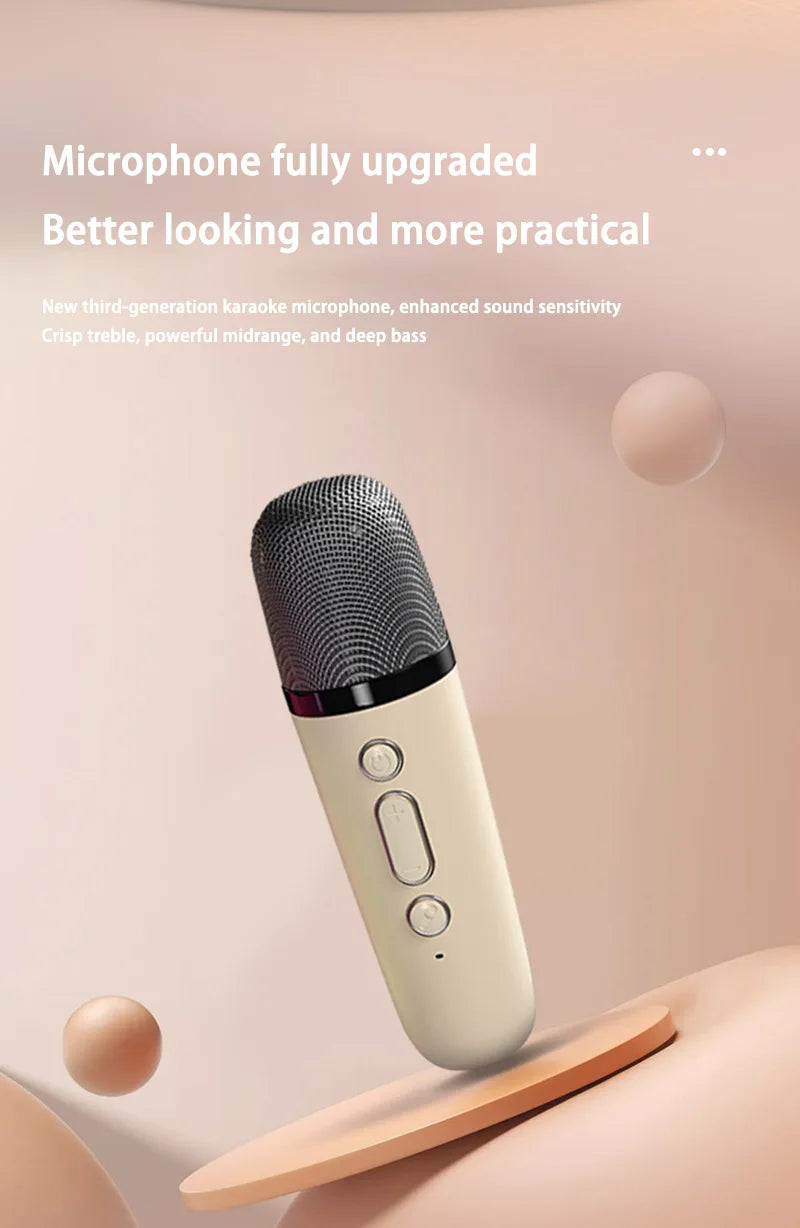 Xiaomi K52 Wireless Bluetooth Speaker With Multifunction Dual microphone – Ultimate Party & Karaoke Experience!