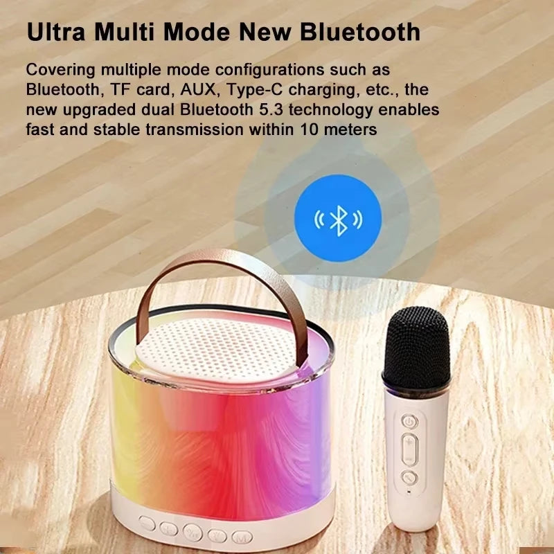 Xiaomi K52 Wireless Bluetooth Speaker With Multifunction Dual microphone – Ultimate Party & Karaoke Experience!
