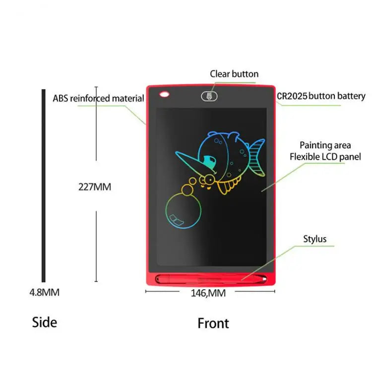 8.5-Inch LCD Electronic Drawing Board – Fun & Educational for Kids