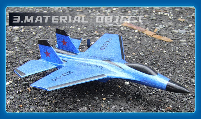 RC Foam Aircraft SU-35 – High-Performance Remote Control Fighter Plane Best Toy For Children