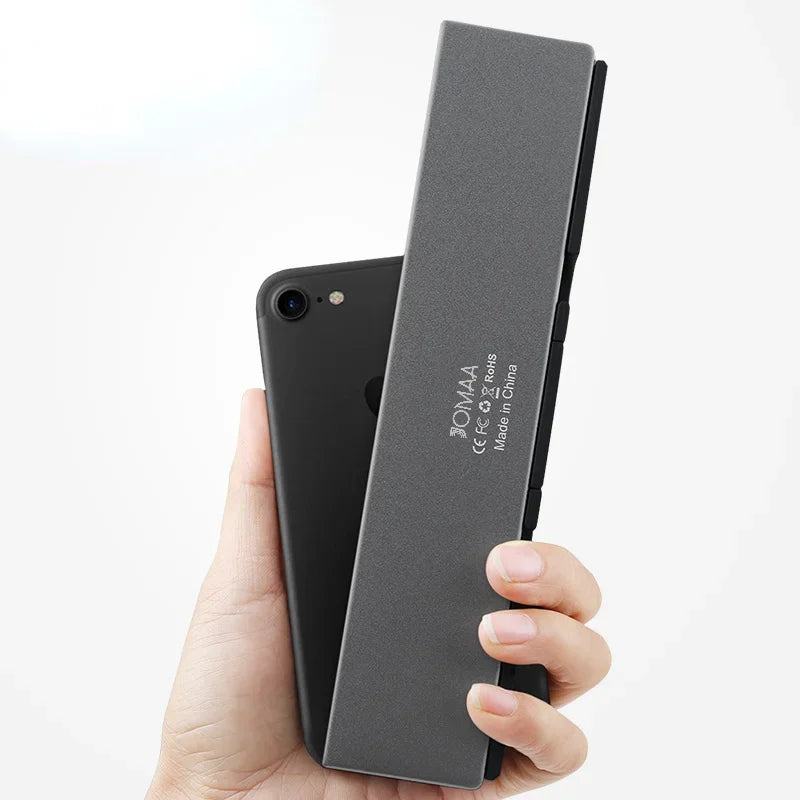 Mini Foldable Wireless Keyboard With Stand For Phone