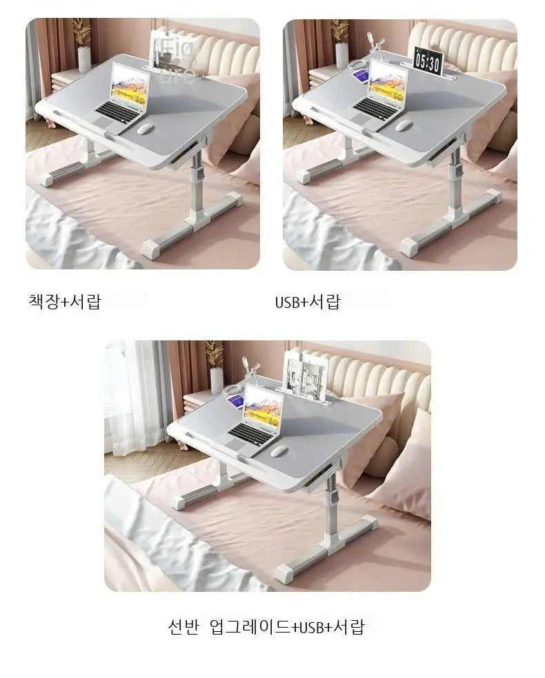 Foldable Lift Bed Small Table