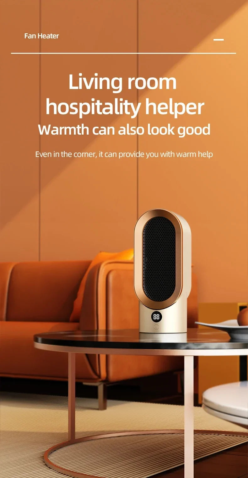 Portable Mini Desktop Electric Ceramic Heater