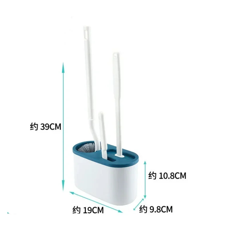 3 In 1 Wall Mounted Multi-functional Cleaning Toilet Brush