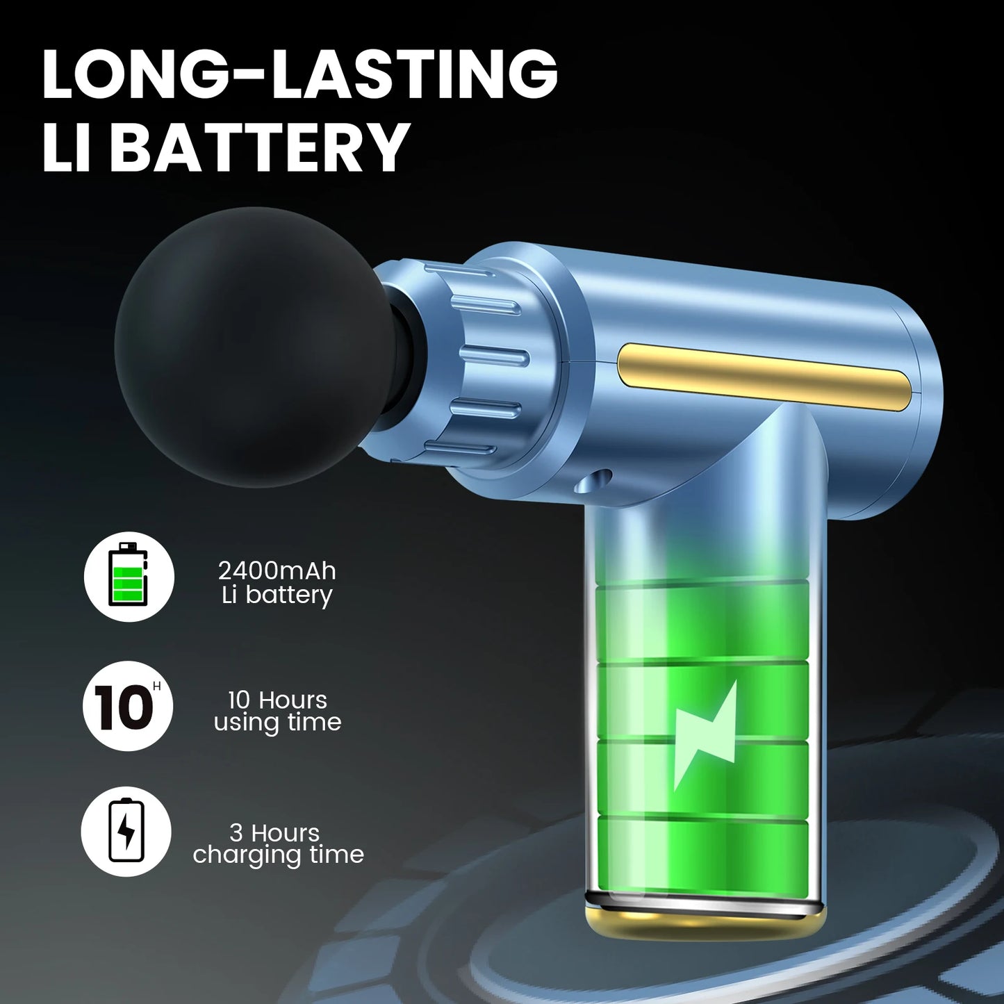 Lightweight Portable Body Massage Gun