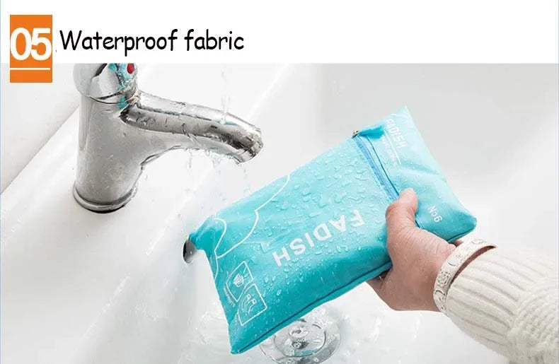 6-Piece Travel Organizer Set: Luggage, Clothes & Shoe Pouches