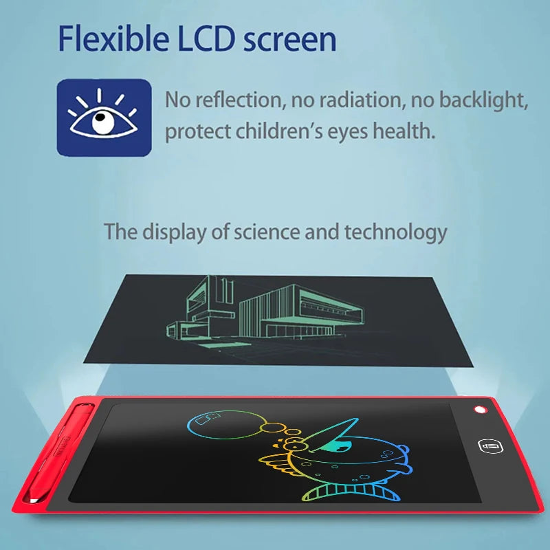 8.5-Inch LCD Electronic Drawing Board – Fun & Educational for Kids