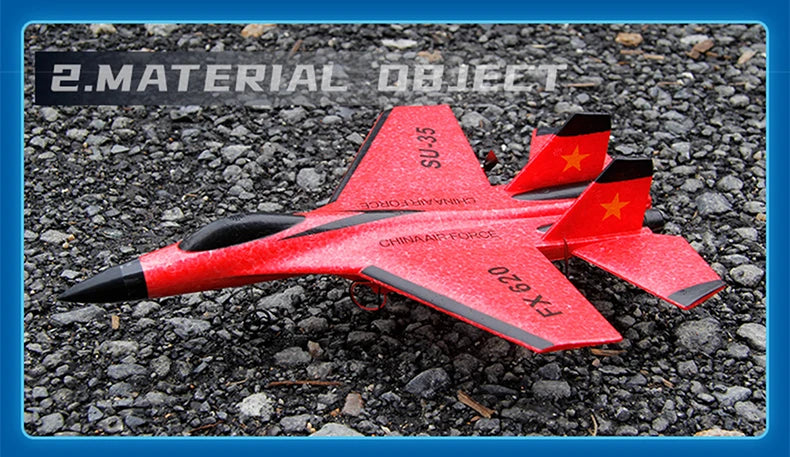 RC Foam Aircraft SU-35 – High-Performance Remote Control Fighter Plane Best Toy For Children