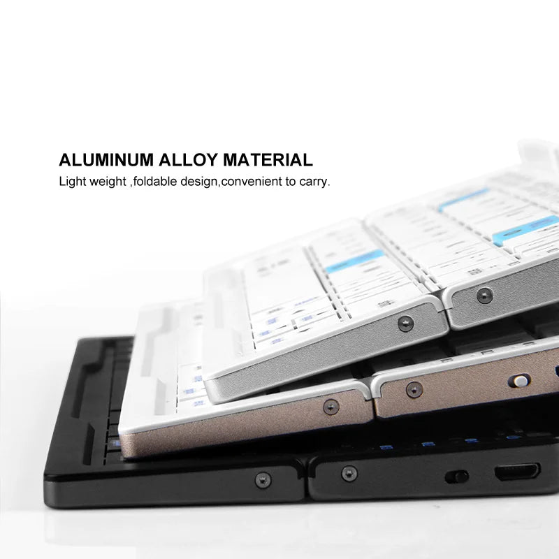 Mini Foldable Wireless Keyboard With Stand For Phone