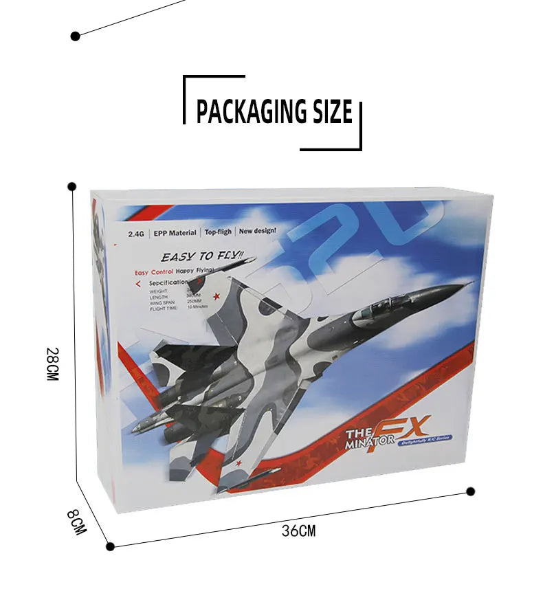 RC Foam Aircraft SU-35 – High-Performance Remote Control Fighter Plane Best Toy For Children