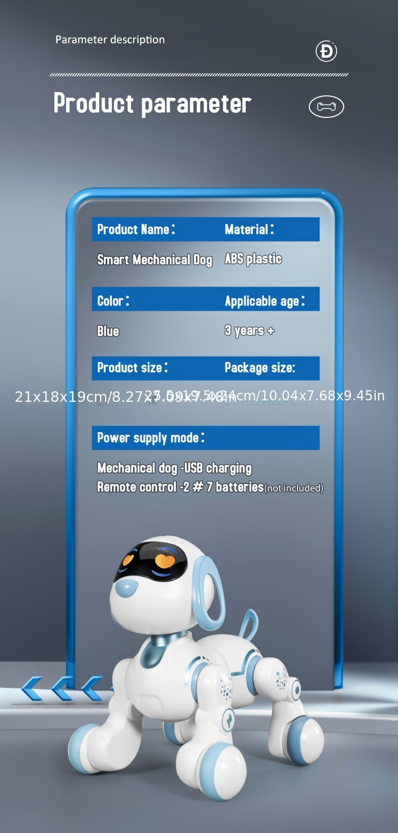 Smart Robot Dog – Remote Control Interactive Pet Toy