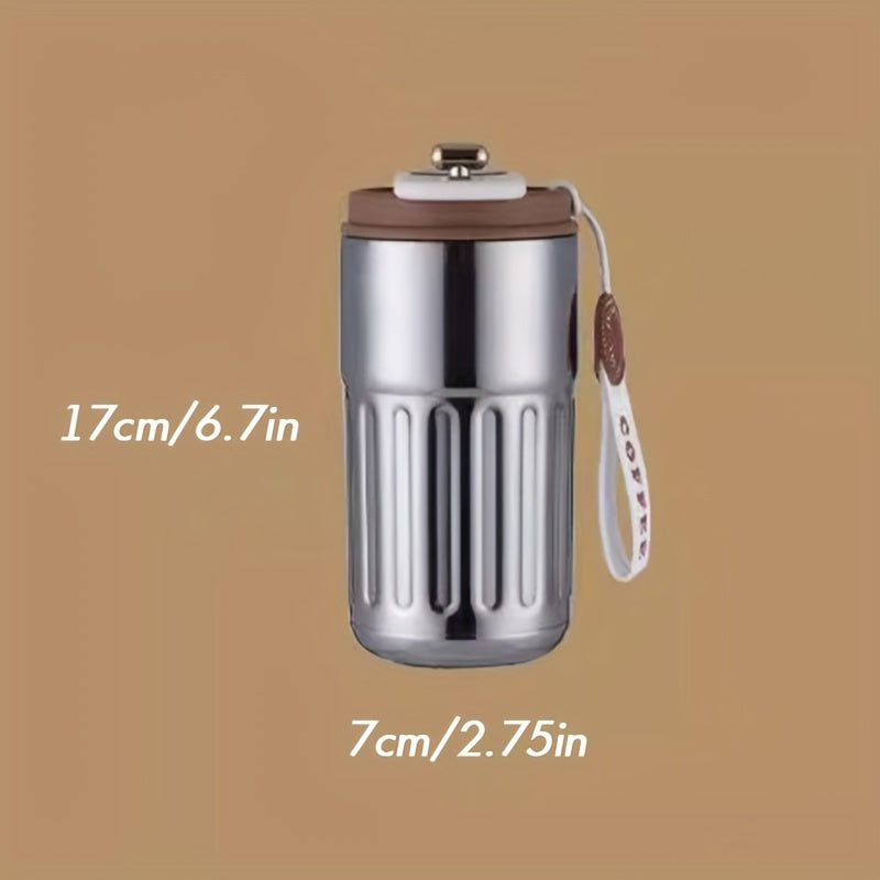 Premium Insulated Travel Mug with Temperature Display