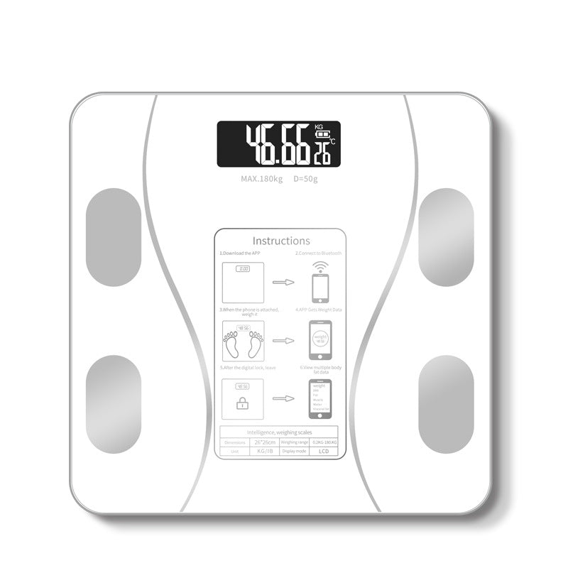 Smart Digital Body Weight & Fat Scale with Smart App