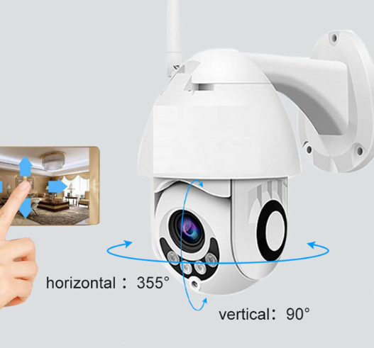 360° Wireless Outdoor Surveillance Camera with Colour Night Vision