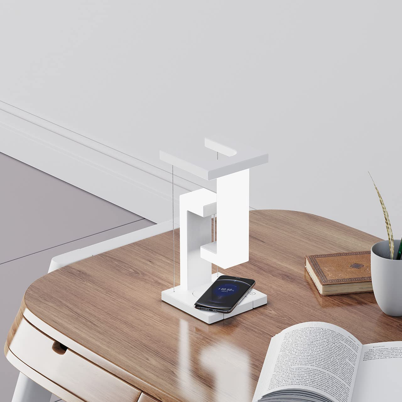 Table Lamp Smartphone Wireless Charging Suspension