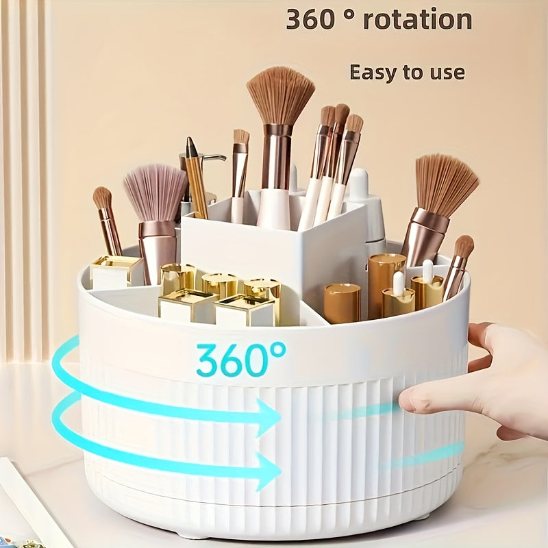 360° Rotating Makeup Organizer