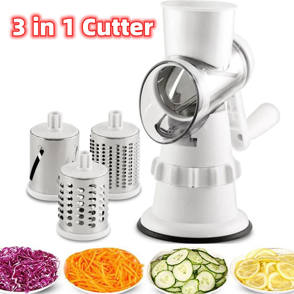 3 In 1 Vegetable Slicer Grater