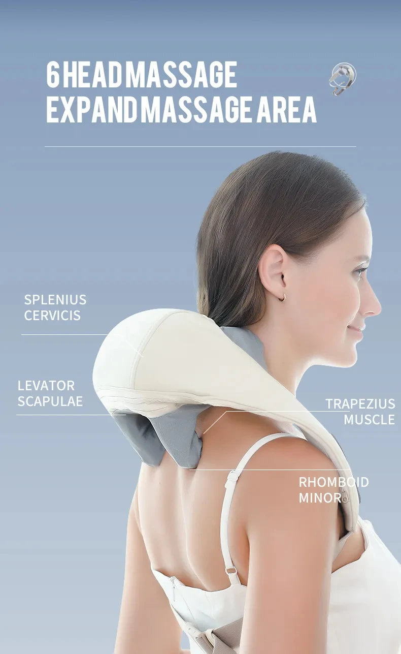 Wireless Neck And Shoulder Massager