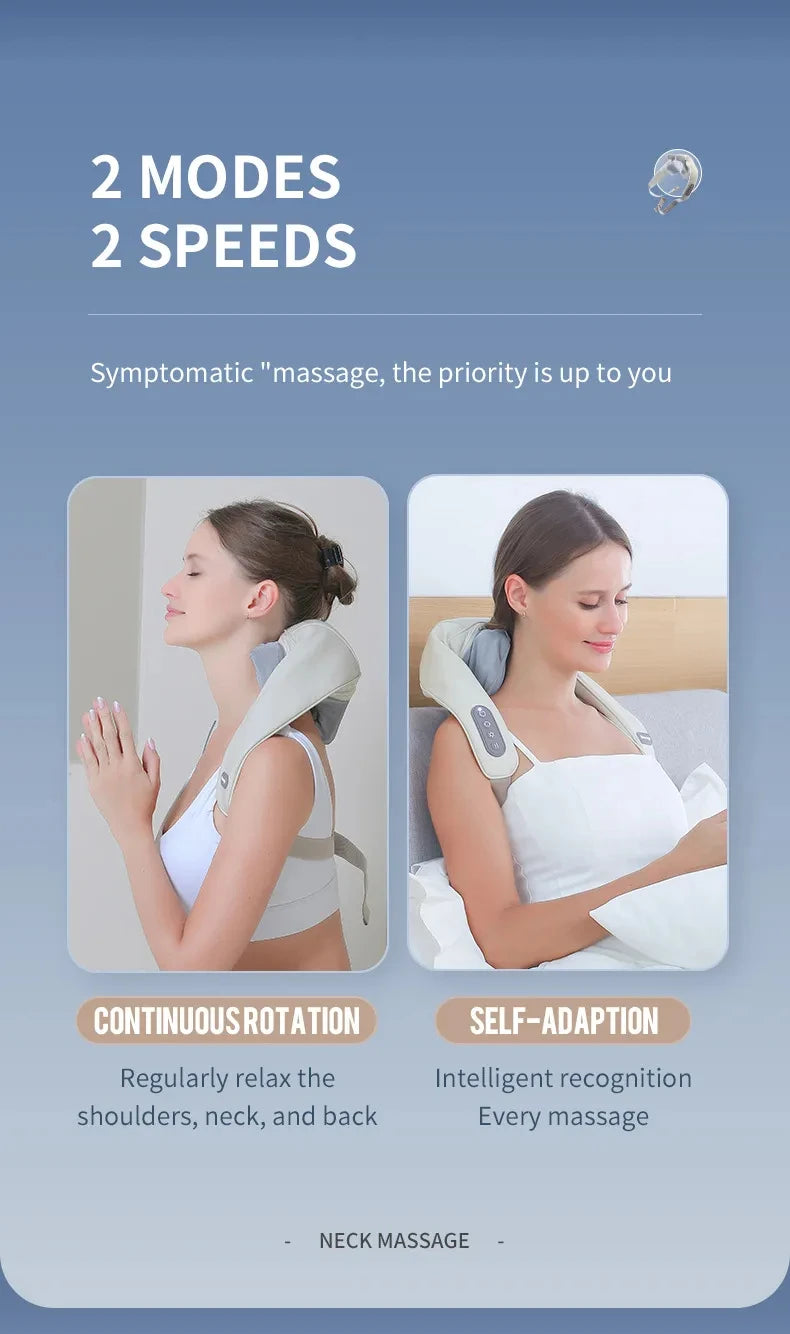 Wireless Neck And Shoulder Massager