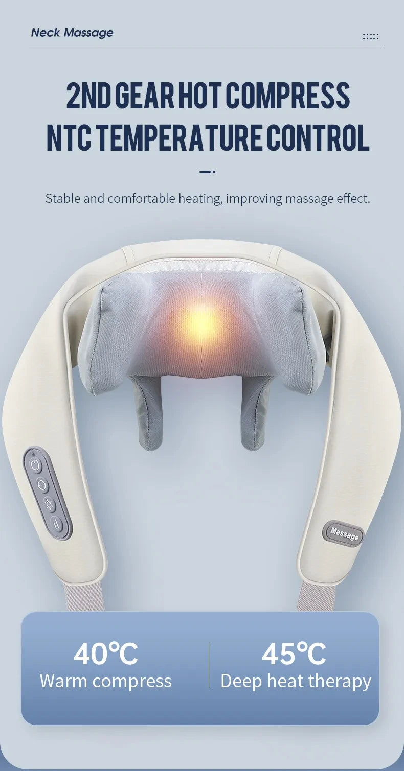 Wireless Neck And Shoulder Massager