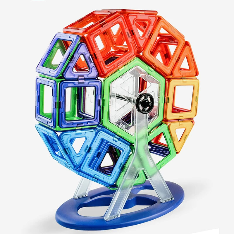 Magnetic Big Size Building Blocks – Creative & Educational Toy for Kids