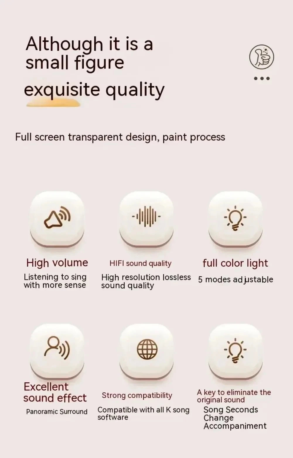 Xiaomi K52 Wireless Bluetooth Speaker With Multifunction Dual microphone – Ultimate Party & Karaoke Experience!