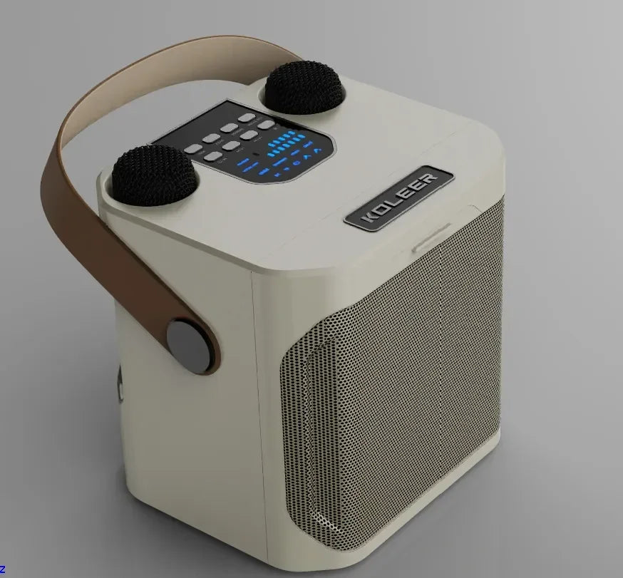 S882 Karaoke Bluetooth Speaker – Portable Wireless Party Speaker with Dual Microphones.