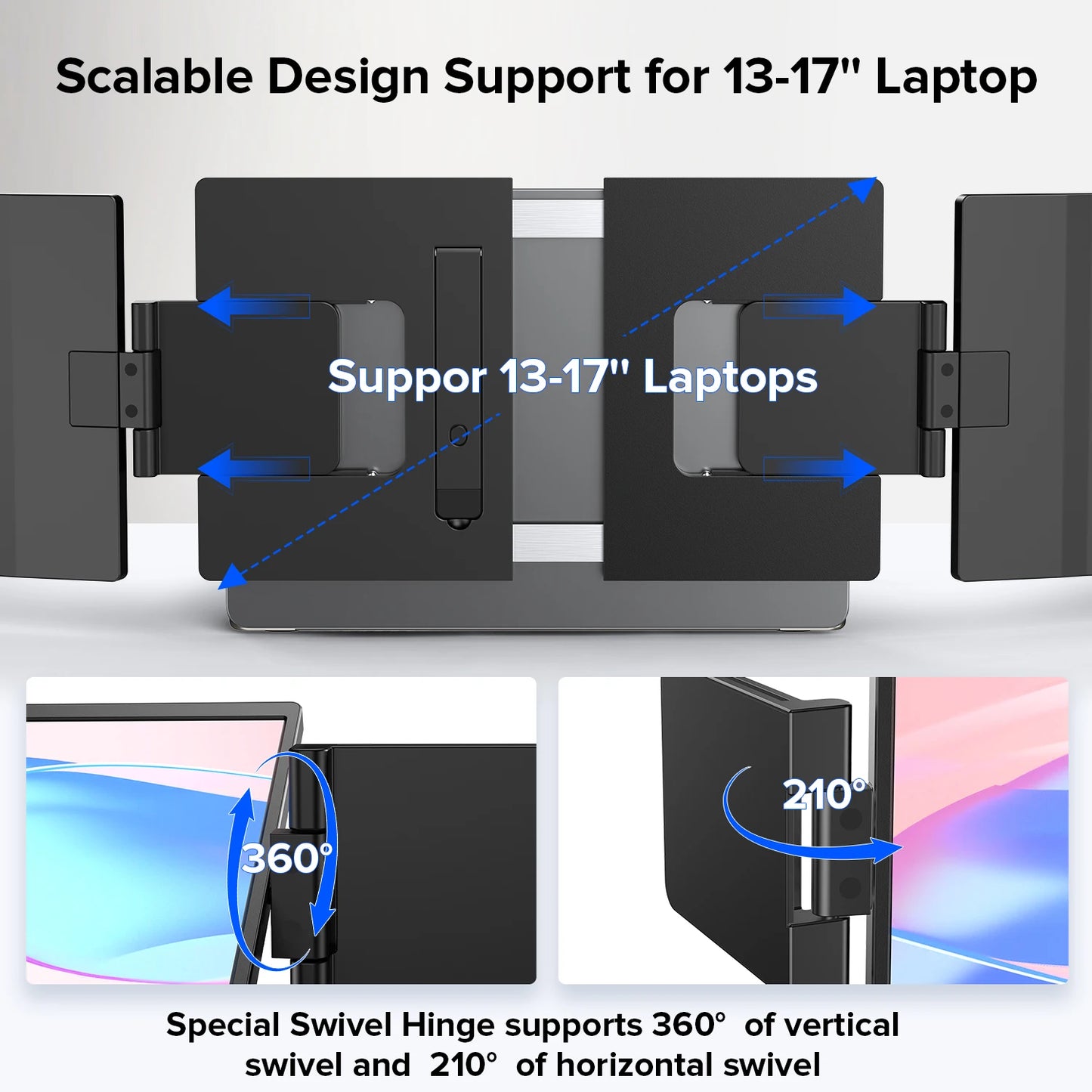 2K 14 Inch Laptop Monitor Extender