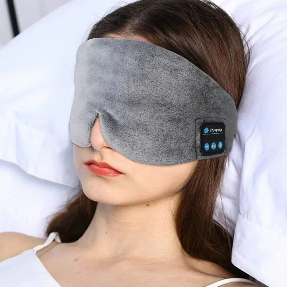 Sleep Headphones Mask Bluetooth Wireless Music Eye Mask