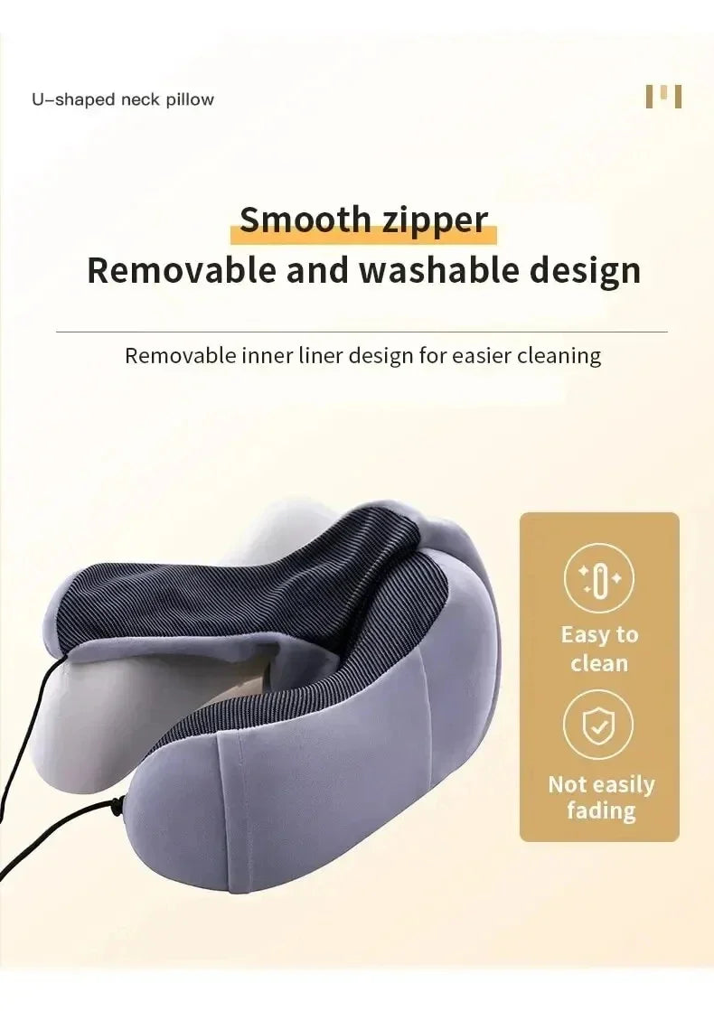 Memory Foam Travel Neck Pillow