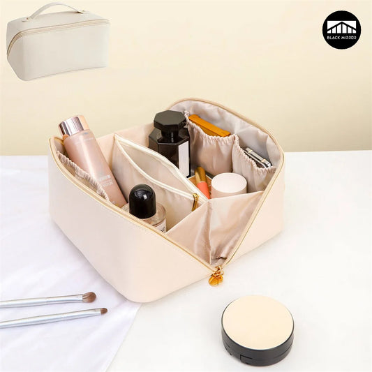 Large Waterproof Cosmetic Bag for Travel - Makeup & Toiletries