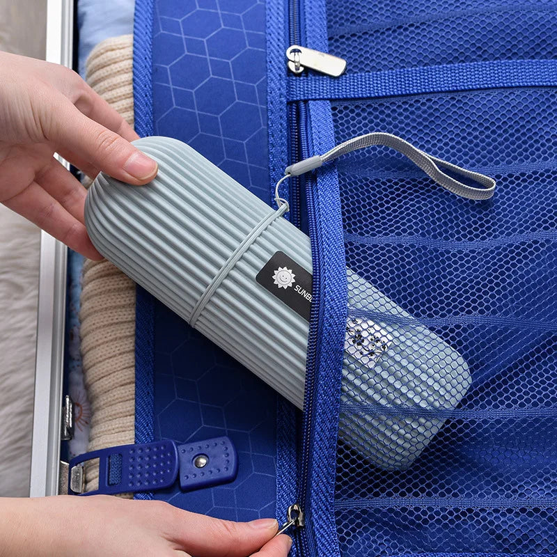 Portable Travel Toothbrush Toothpaste Holder