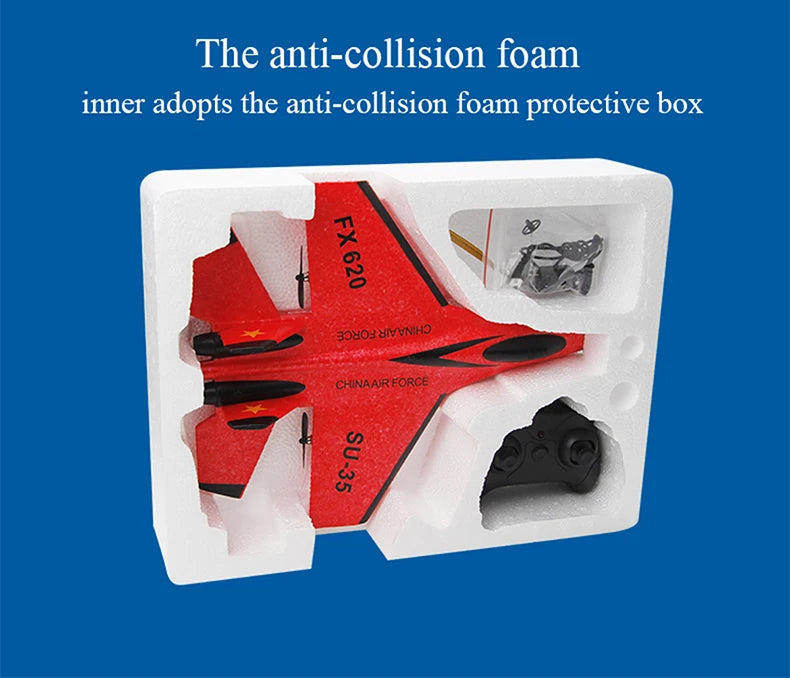 RC Foam Aircraft SU-35 – High-Performance Remote Control Fighter Plane Best Toy For Children