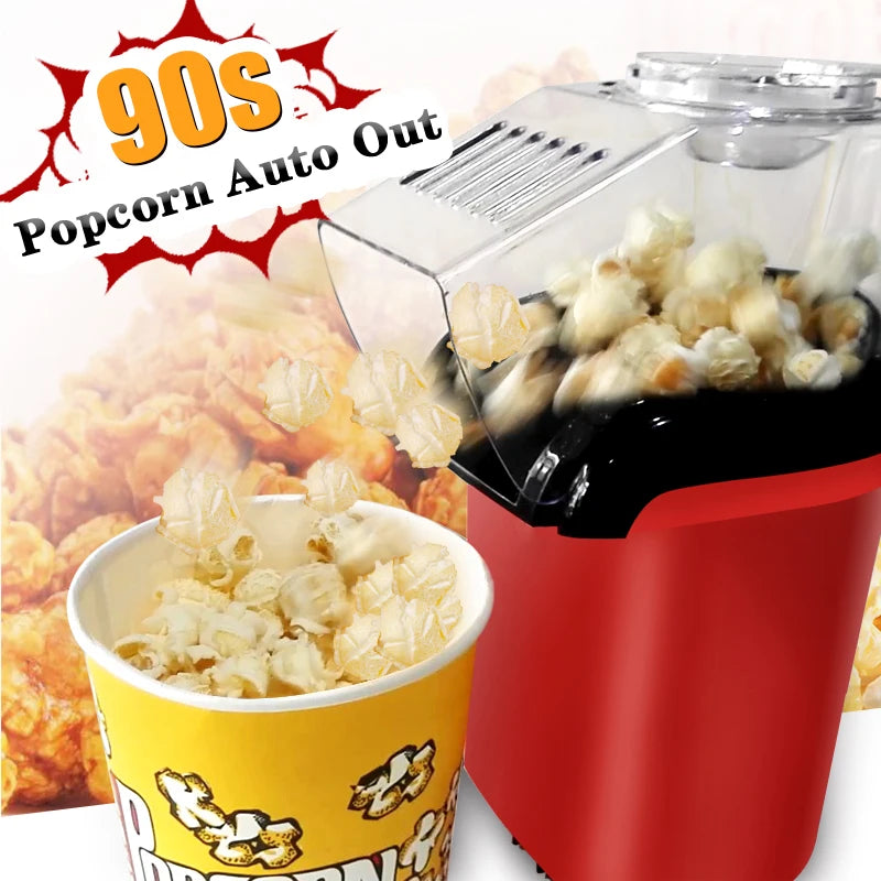 Oil-free Mini Popcorn Maker Machine