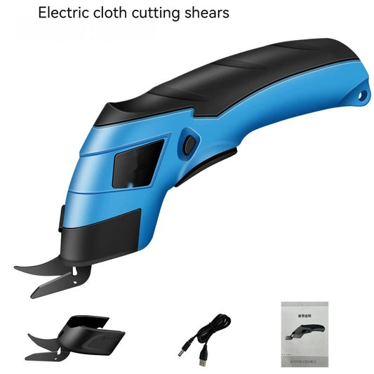 Cordless Electric Tailoring Scissors USB charging Suitable for cutting cotton fabric/leather/cloth and other materials