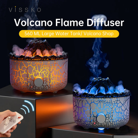 Volcano Humidifier Aromatherapy Air Diffuser Machine Spray