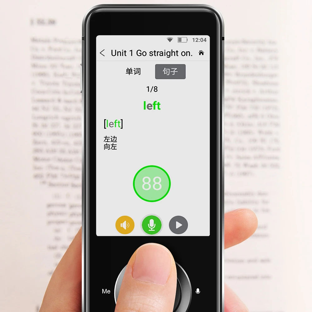 Instant Portable Voice Translator, Supports 12 Offline Languages