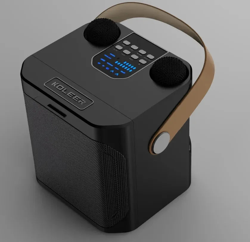 S882 Karaoke Bluetooth Speaker – Portable Wireless Party Speaker with Dual Microphones.