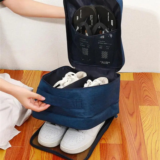 3 Layers Travel Shoes Bag