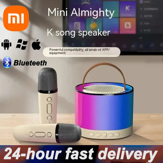 Xiaomi K52 Wireless Bluetooth Speaker With Multifunction Dual microphone – Ultimate Party & Karaoke Experience!
