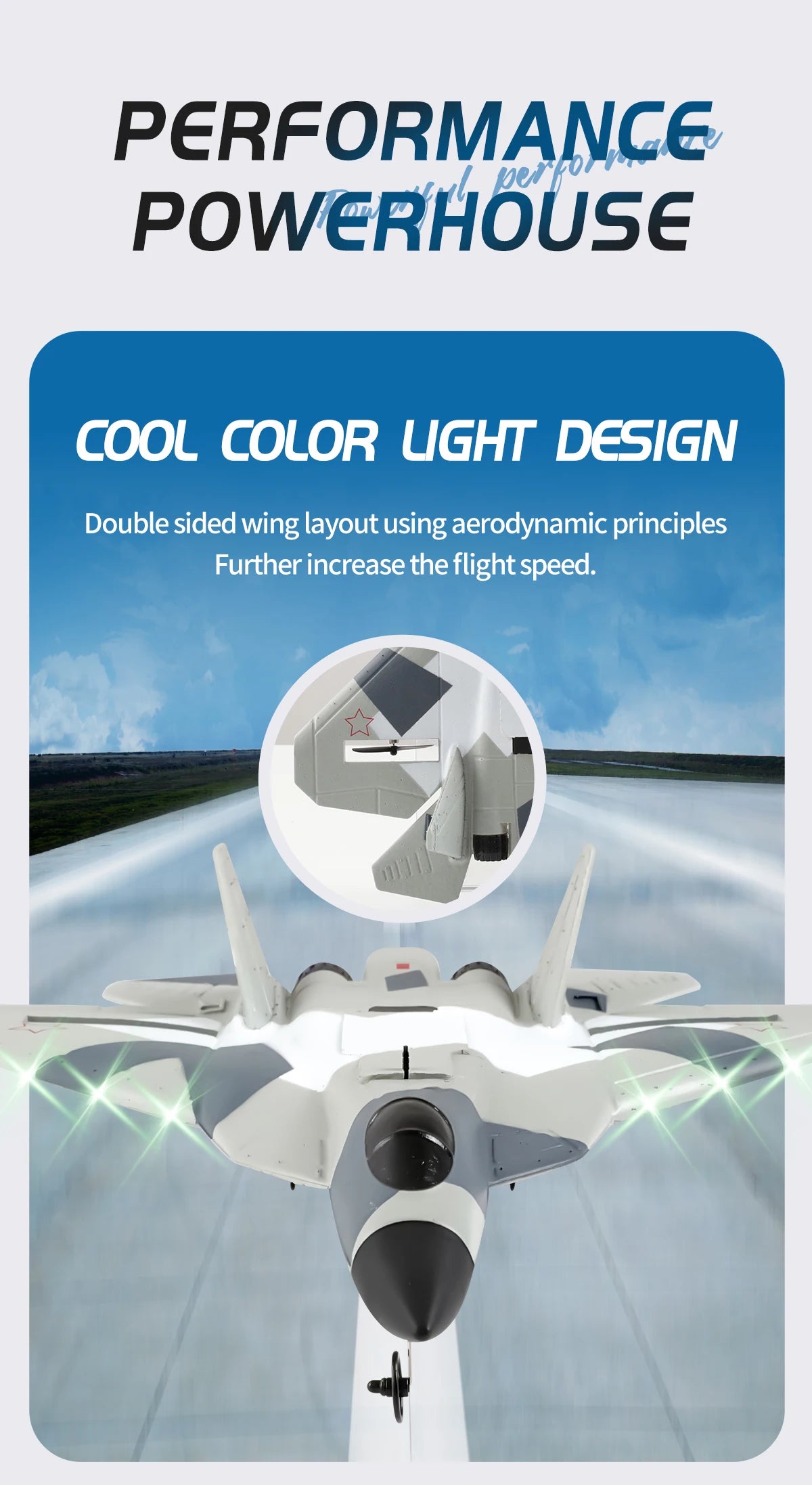 RC Foam Aircraft SU-35 – High-Performance Remote Control Fighter Plane Best Toy For Children