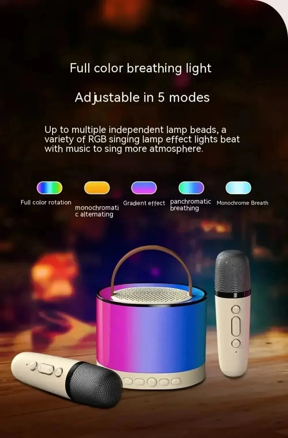 Xiaomi K52 Wireless Bluetooth Speaker With Multifunction Dual microphone – Ultimate Party & Karaoke Experience!