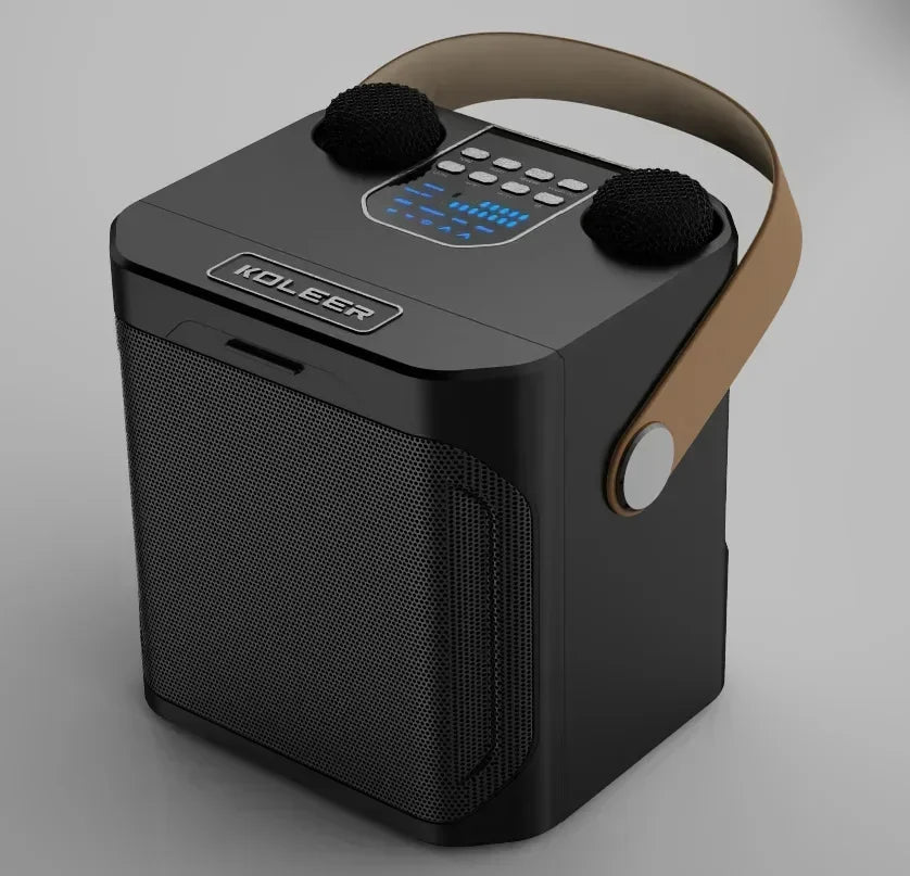 S882 Karaoke Bluetooth Speaker – Portable Wireless Party Speaker with Dual Microphones.