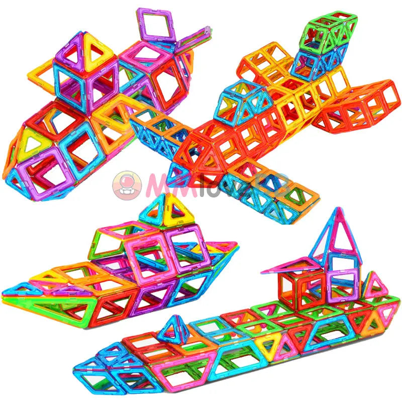 Magnetic Building Blocks for kids – Big-sized, safe, and durable constructor set for creative play and learning.