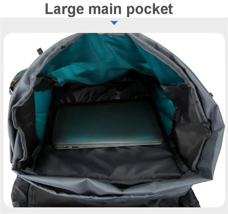 Hiking and Camping Travel Backpack With Rain Cover