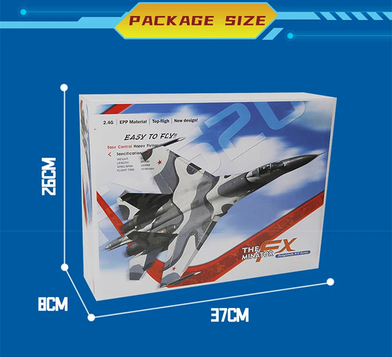 RC Foam Aircraft SU-35 – High-Performance Remote Control Fighter Plane Best Toy For Children