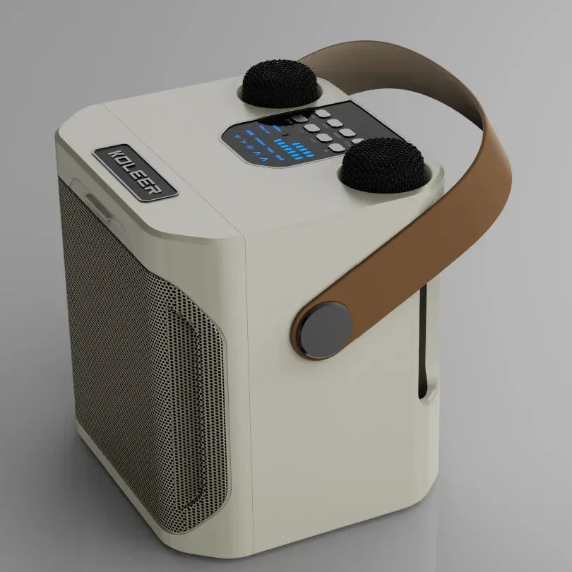S882 Karaoke Bluetooth Speaker – Portable Wireless Party Speaker with Dual Microphones.