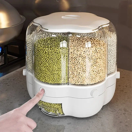 360° Rotating Kitchen Storage Container