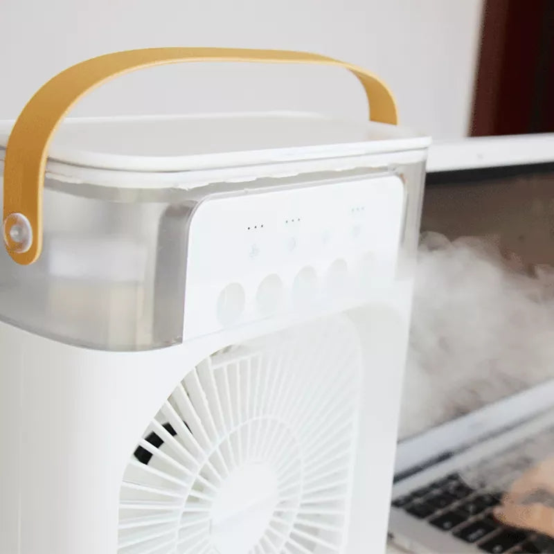 3 In 1 Air Humidifier Cooling USB Fan